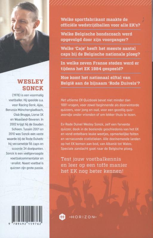 Achterkant van Het ultieme EK quizboek