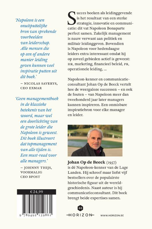Achterkant van Napoleon