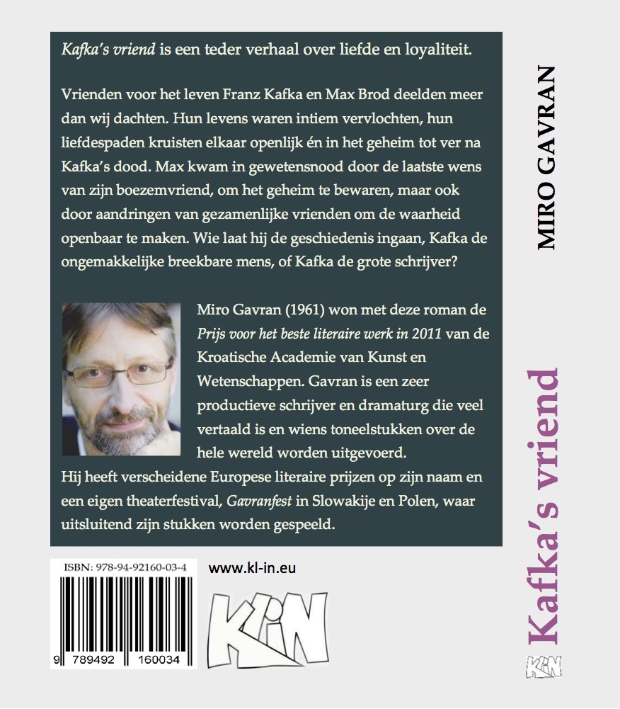 Achterkant van Kafka's vriend