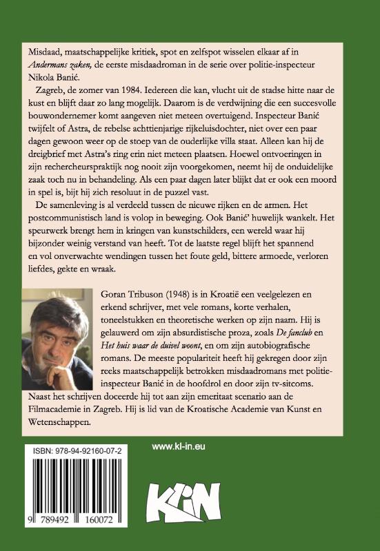 Achterkant van Andermans zaken