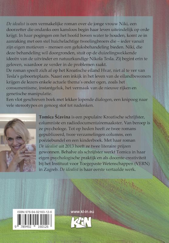 Achterkant van De idealist