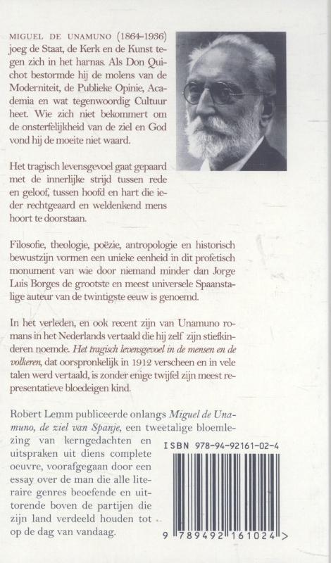 Achterkant van Het tragisch levensgevoel