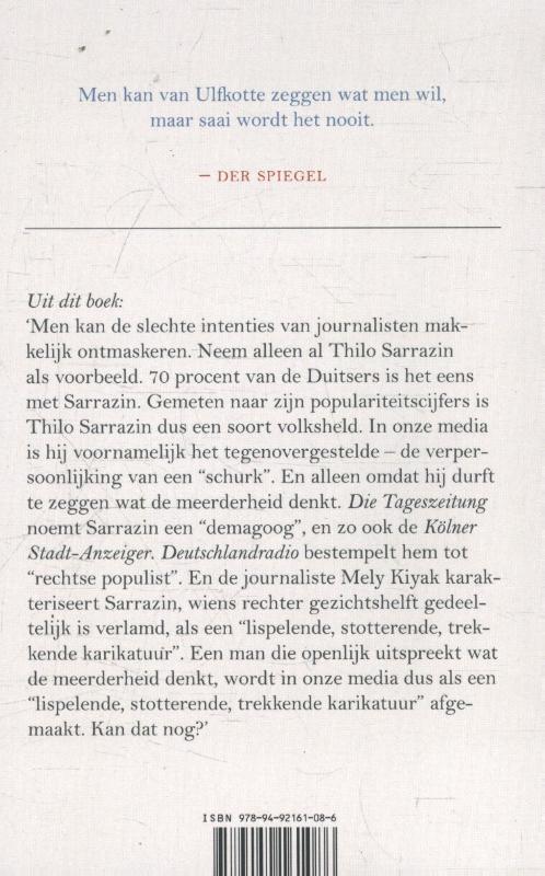 Achterkant van Gekochte journalisten