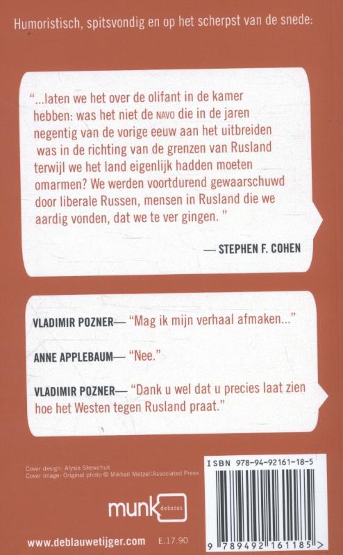 Achterkant van Moet het Westen de banden aanhalen met Poetin's Rusland?