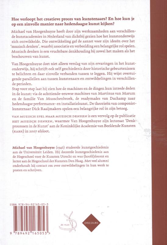Achterkant van Van muzisch spel naar muzisch denken