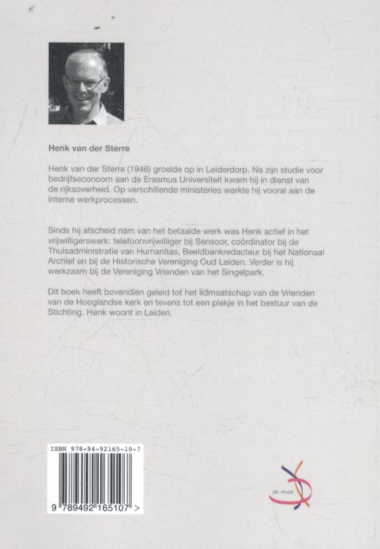Achterkant van Piet van der Sterre