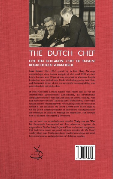 Achterkant van De kookschool van Oom Iwan