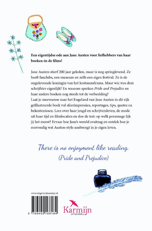 Achterkant van Jane Austen voor iedereen