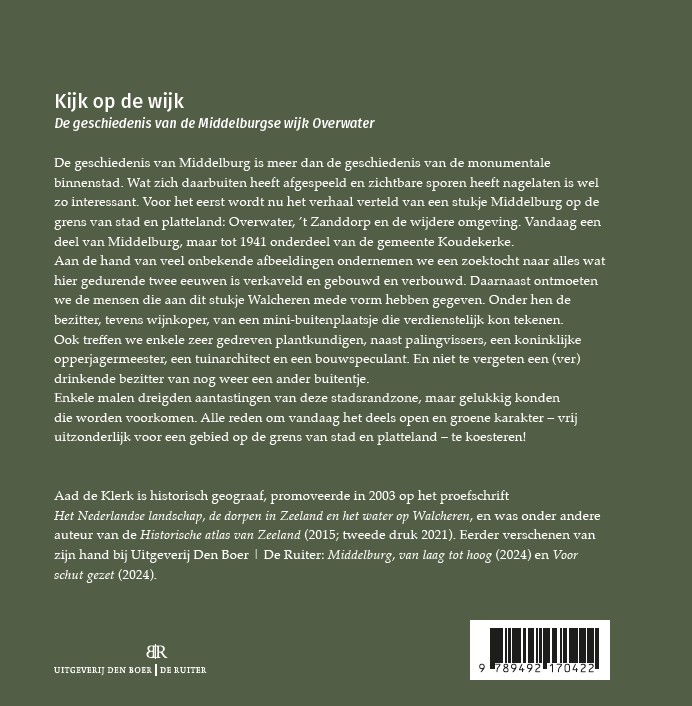 Achterkant van Kijk op de wijk