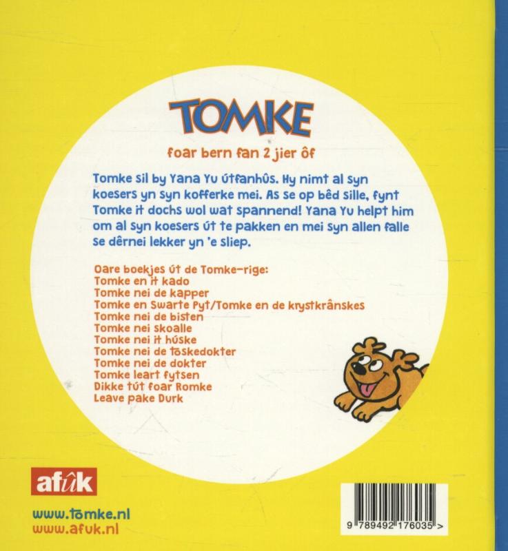 Achterkant van Tomke útfanhûs
