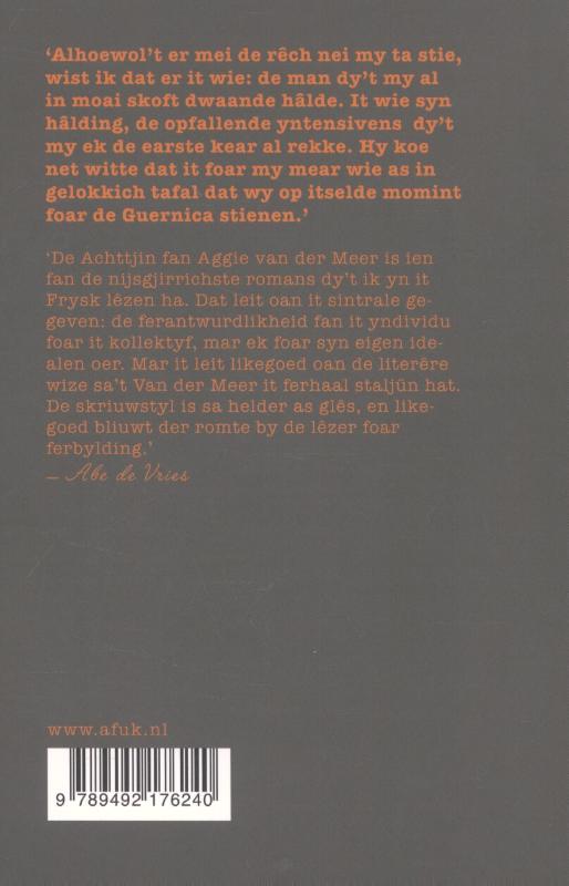 Achterkant van De achttjin
