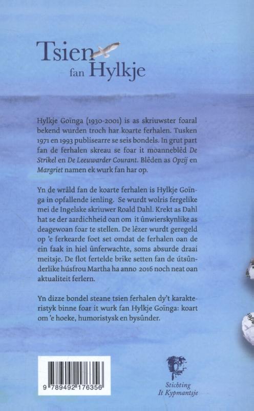 Achterkant van Tsien fan Hylkje
