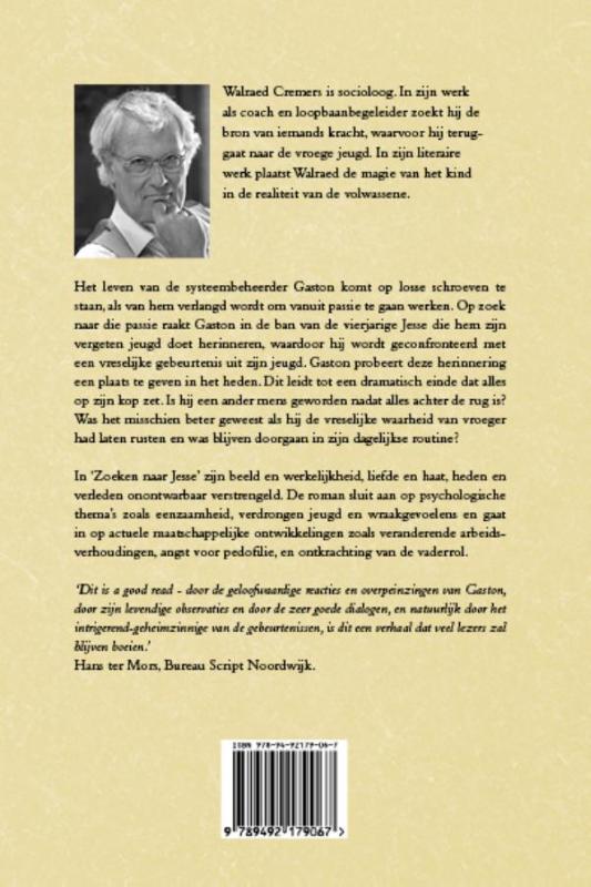 Achterkant van Zoeken naar Jesse