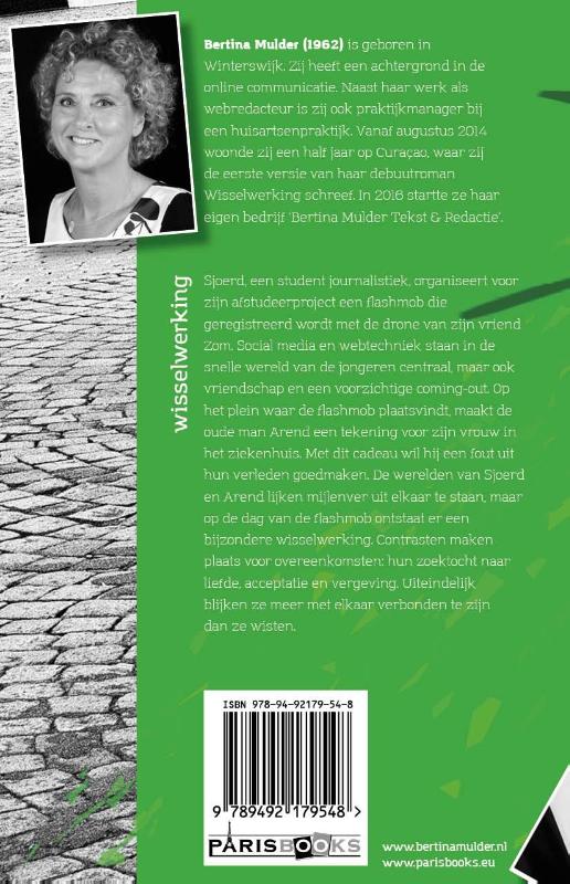 Achterkant van Wisselwerking