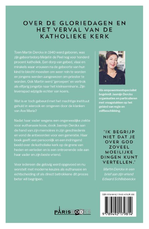 Achterkant van Wegens hemelvaart gesloten