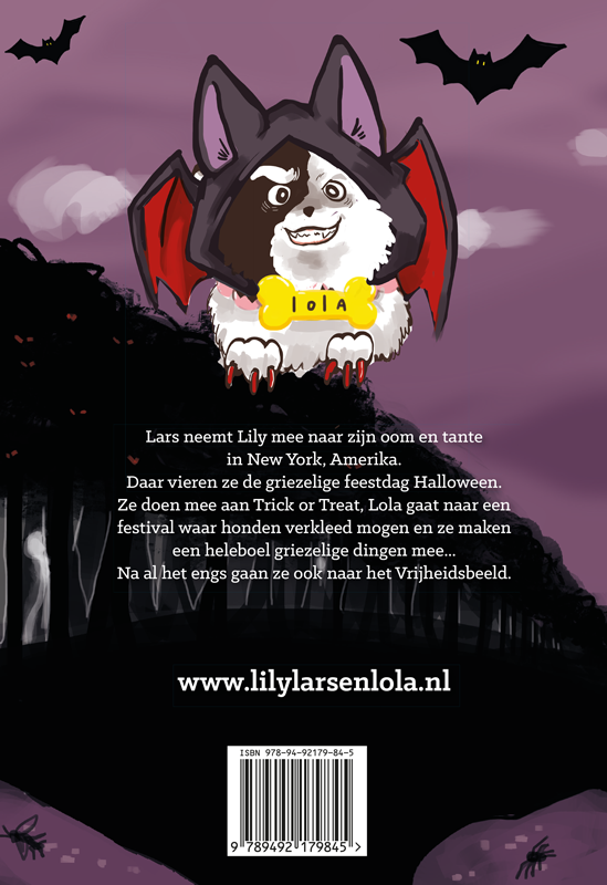 Achterkant van Halloween