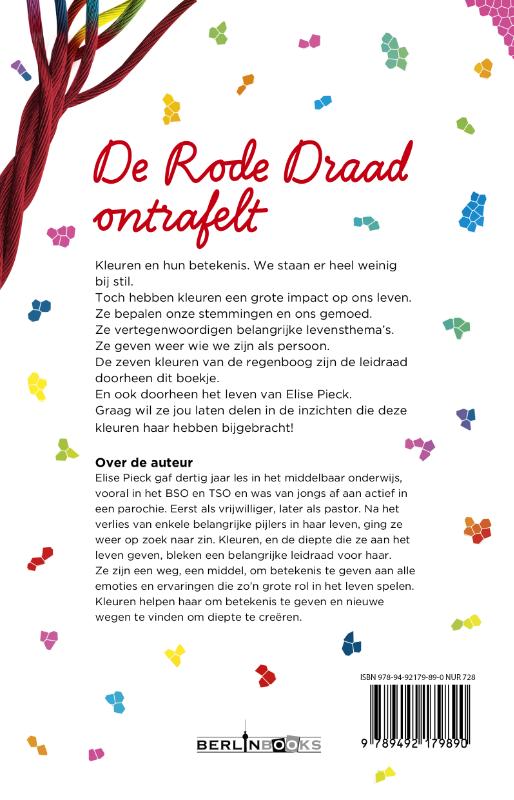 Achterkant van De rode draad ontrafelt