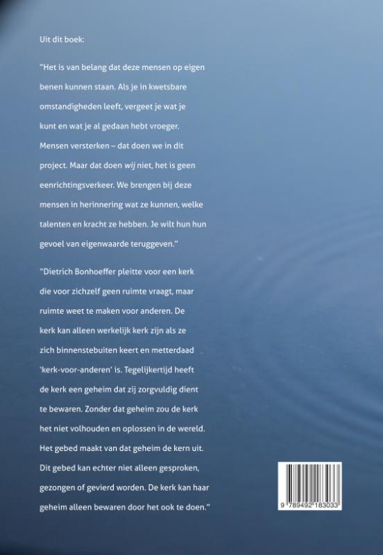Achterkant van Voor stad en kerk