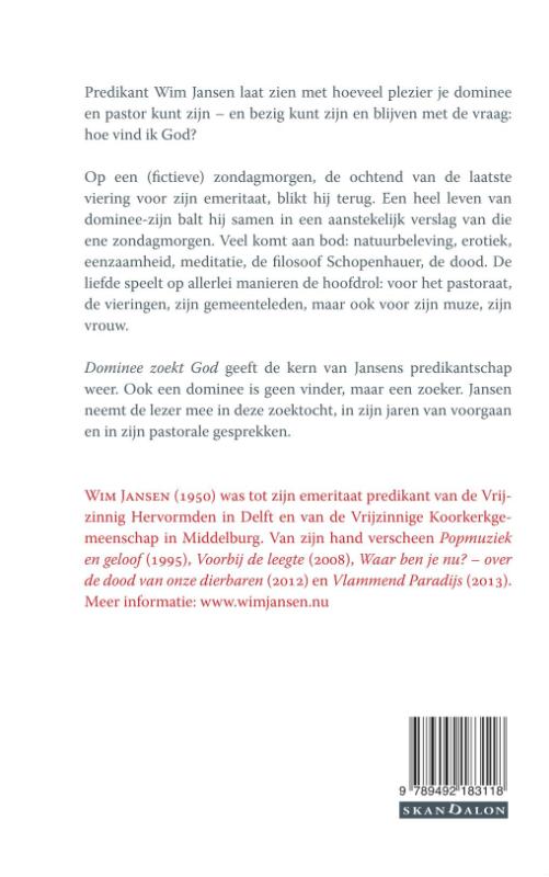 Achterkant van Dominee zoekt God