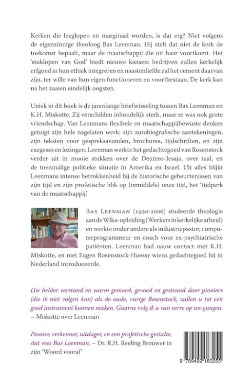 Achterkant van Als God stukloopt
