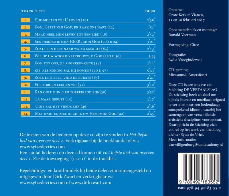 Achterkant van Deel 2