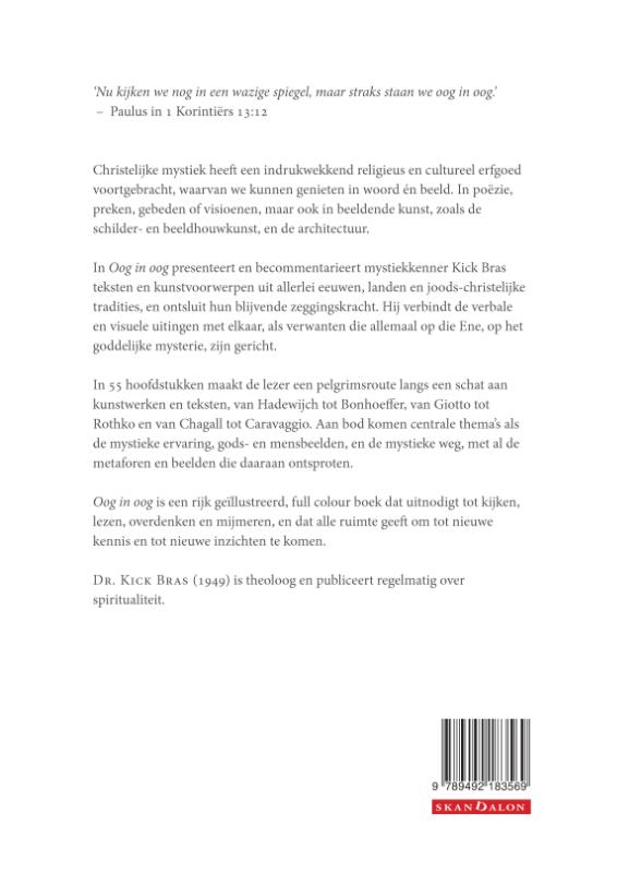 Achterkant van Oog in oog