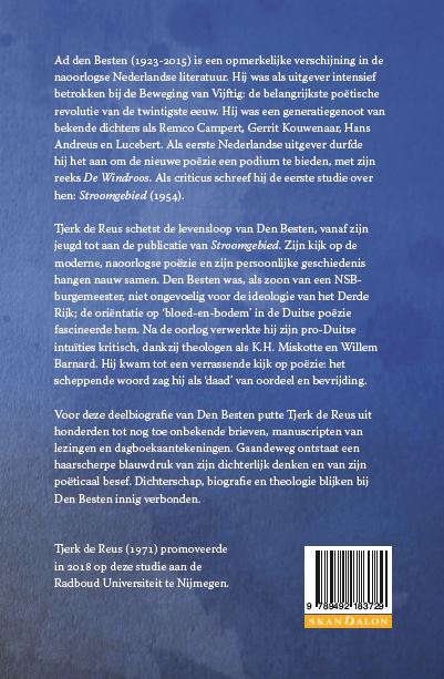 Achterkant van Ad den Besten