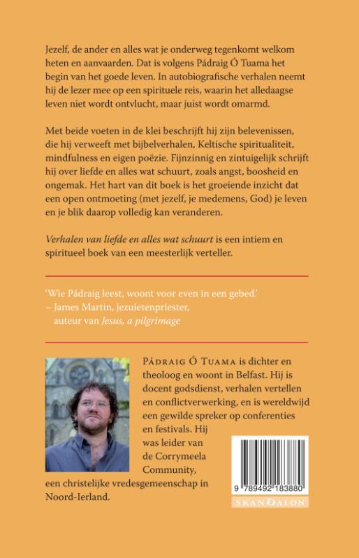 Achterkant van Verhalen van liefde en alles wat schuurt