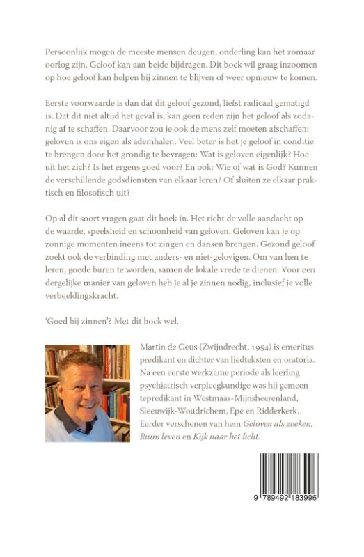 Achterkant van Bij zinnen