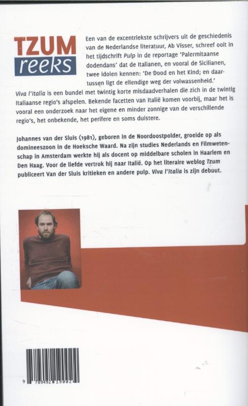 Achterkant van Viva 'l Italia
