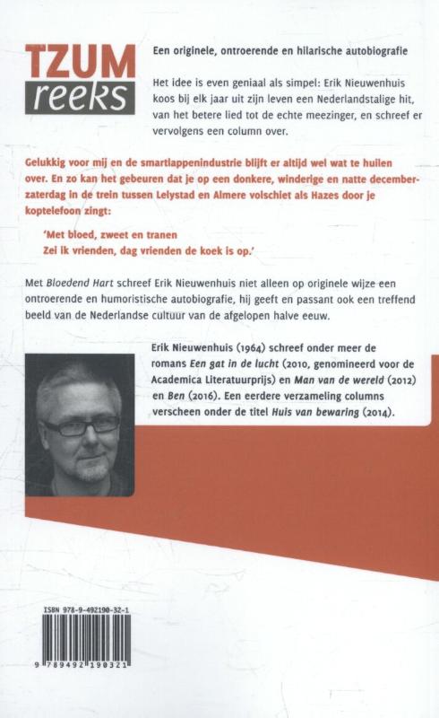 Achterkant van Bloedend hart