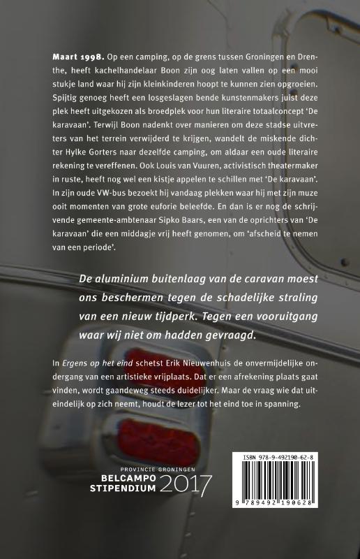 Achterkant van Ergens op het eind