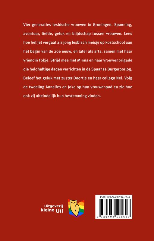 Achterkant van Wilde rozen