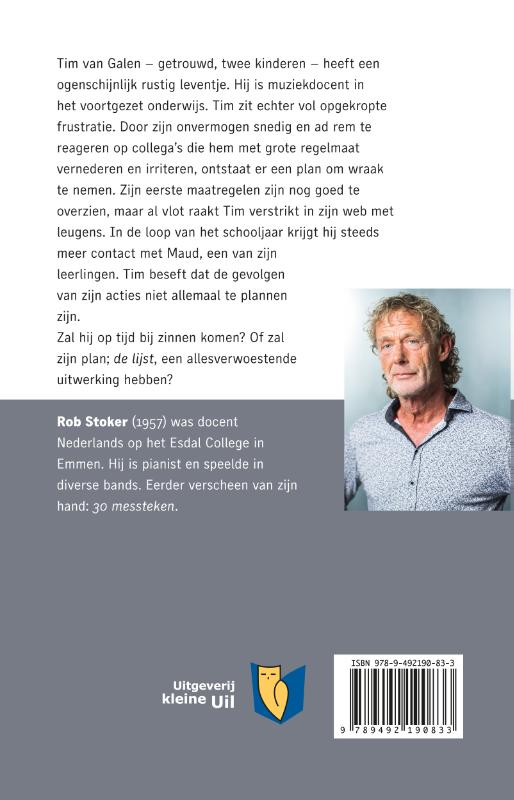 Achterkant van De lijst