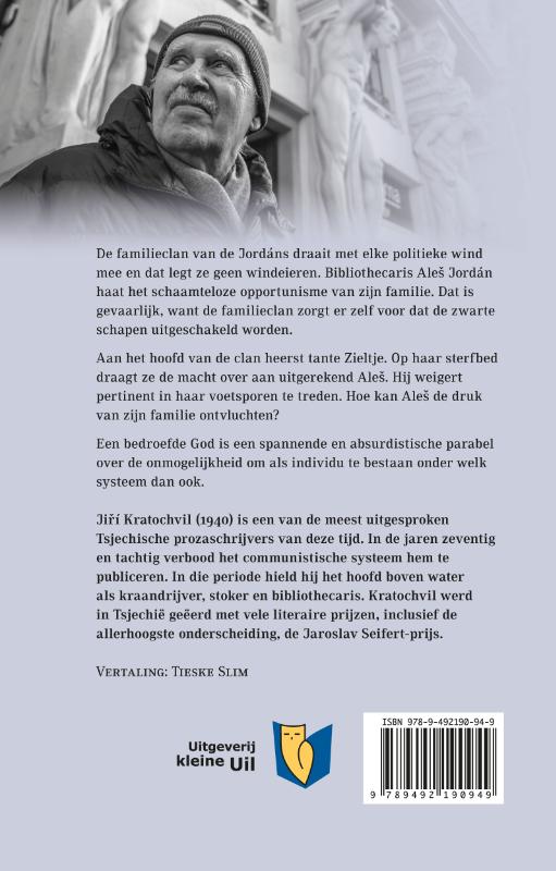 Achterkant van Een bedroefde God