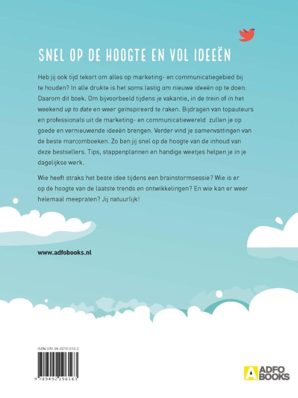 Achterkant van Het grote marcom inspiratieboek