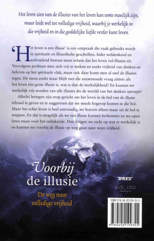Achterkant van Voorbij de illusie