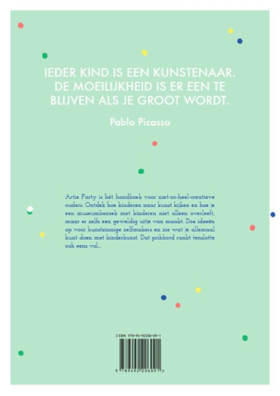 Achterkant van Artie farty