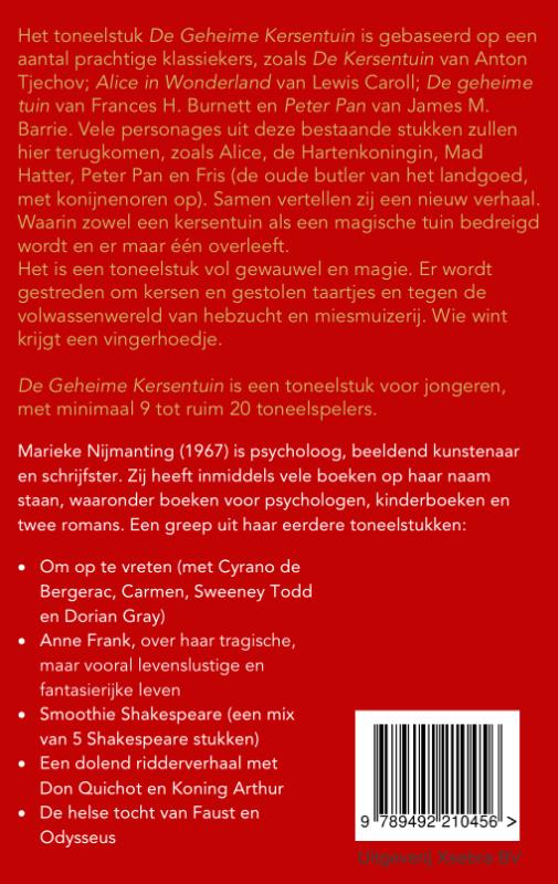 Achterkant van De Geheime Kersentuin