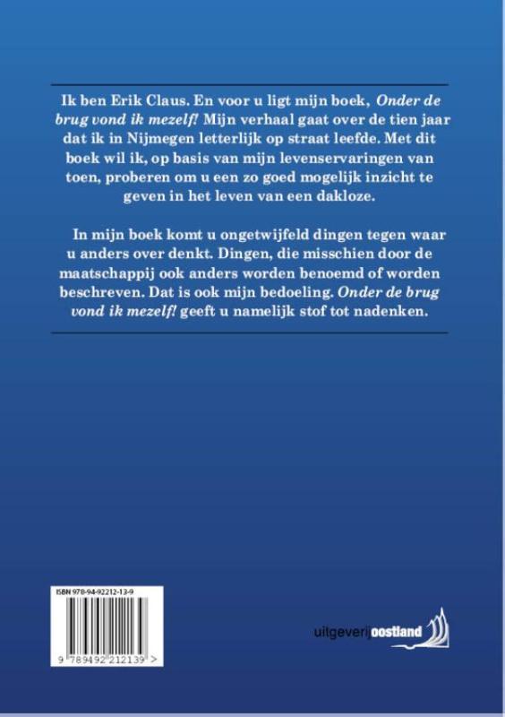 Achterkant van Onder de brug vond ik mezelf!