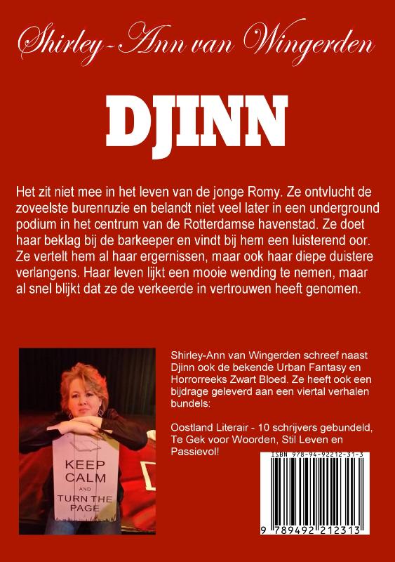Achterkant van Djinn