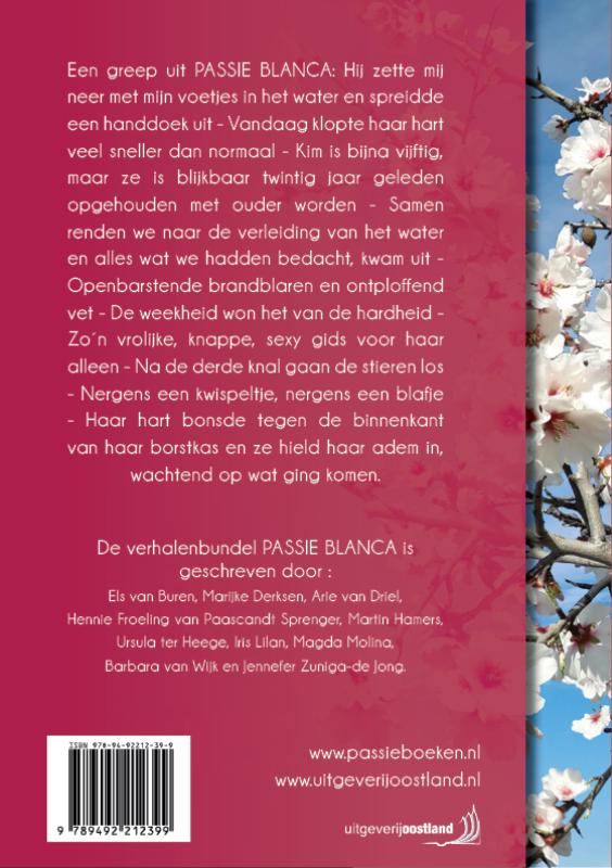 Achterkant van Passie Blanca