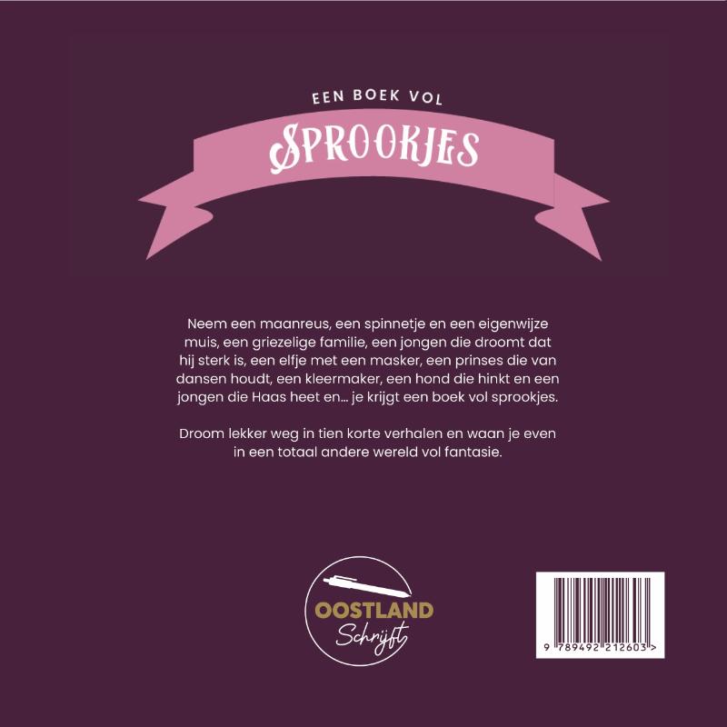 Achterkant van Een boek vol sprookjes