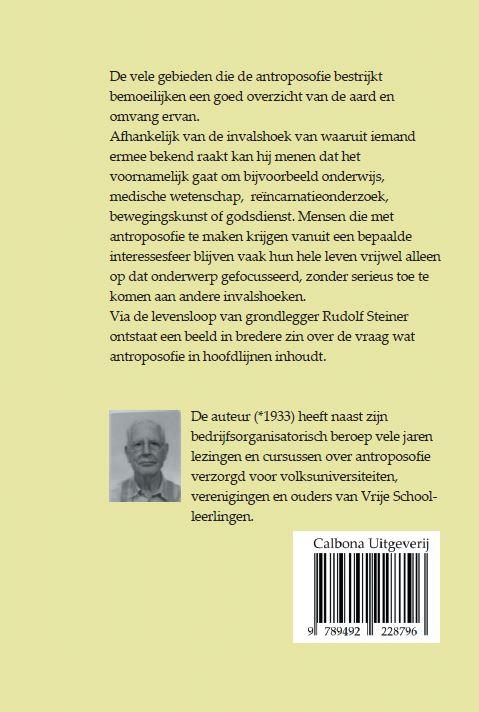 Achterkant van De man achter de antroposofie
