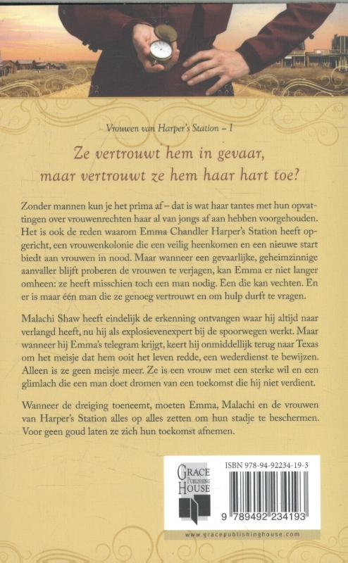 Achterkant van Voor geen goud