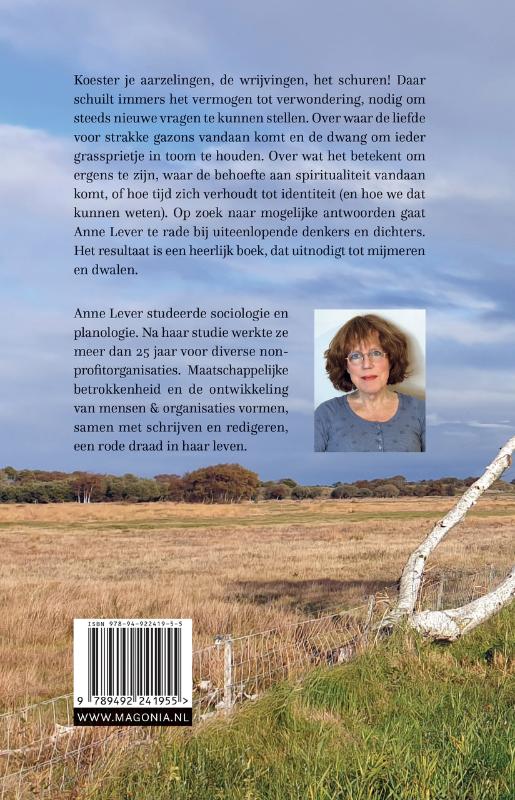 Achterkant van Voorbij de volgende bocht