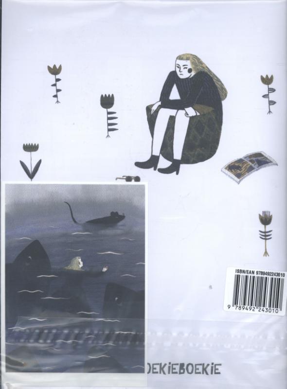 Achterkant van With Alice in Wonderland