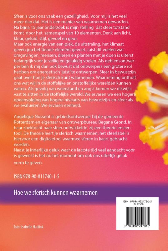 Achterkant van Sfeer in bewustzijn, is bewust zijn in sfeer