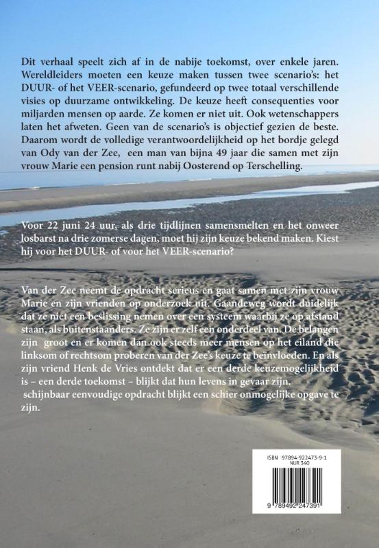 Achterkant van De derde toekomst