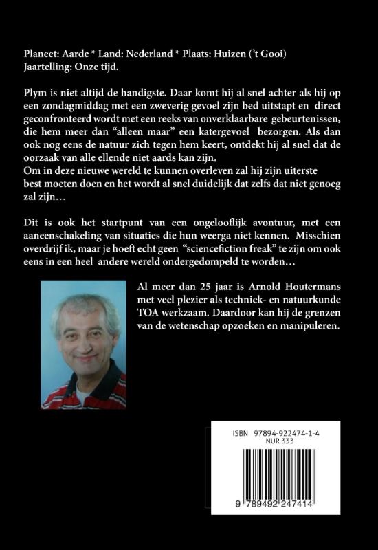Achterkant van Ruïnes van de stilte